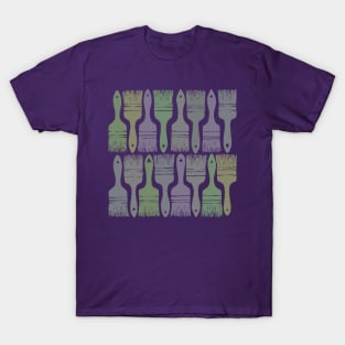 Paintbrush , seamless pattern T-Shirt